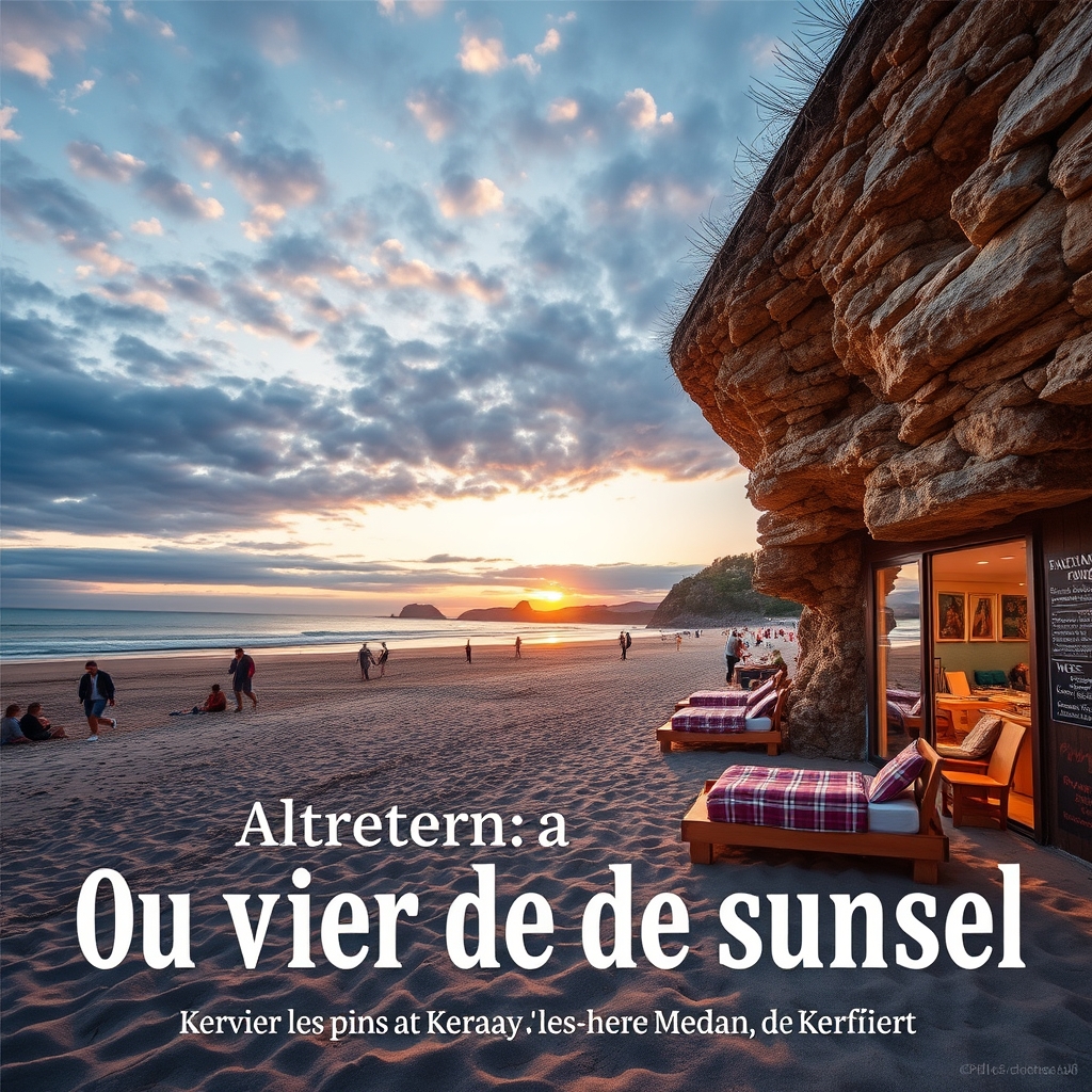 Photo : Les 5 Meilleurs Endroits pour Voir le Coucher de Soleil à Kerfany [Guide 2023]